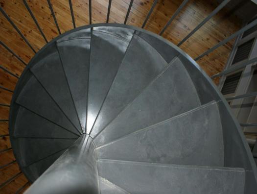 Spiral staircase - Top view